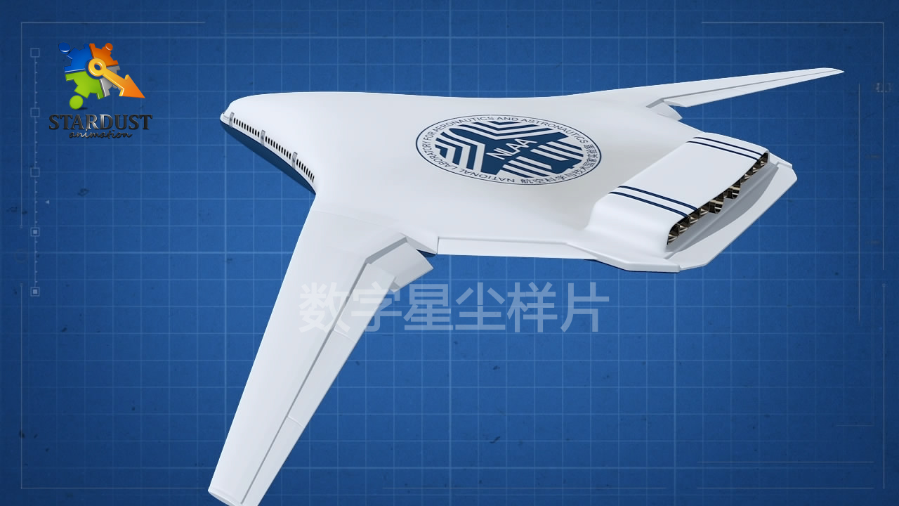 客机三维动画6