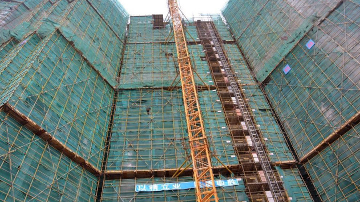 楼房施工事故