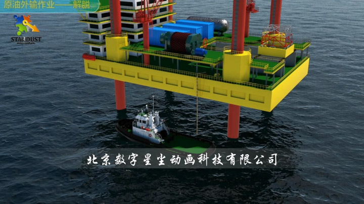 海洋采油平台