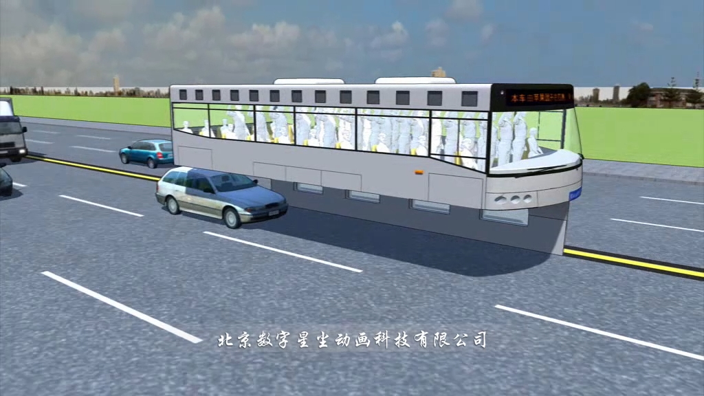 轿车超车