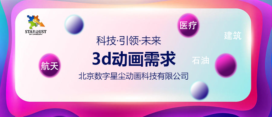 科研人员对3d动画的需求2