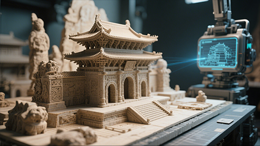 3D扫描古建筑模型