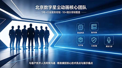 数字星尘3D动画制作服务行业